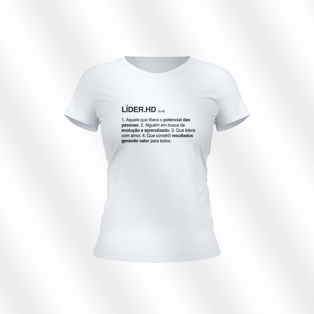 Nome do produto: Baby Look - LÍDER.HD, significado