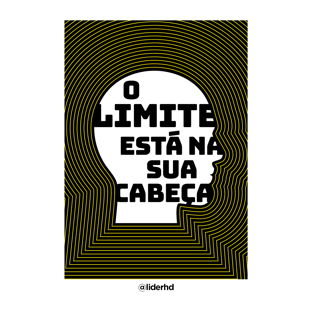 Nome do produtoCamiseta branca - O limite está na sua cabeça