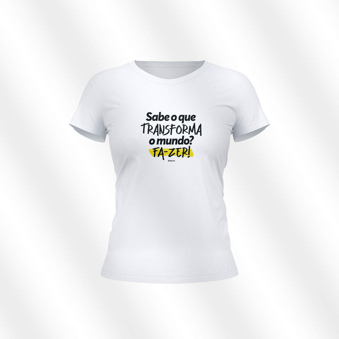 Nome do produto: Baby Look - FA-ZER!