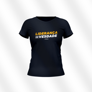 Nome do produtoBaby Look preta - Liderança de Verdade