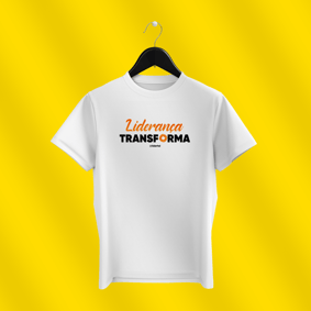 Camiseta branca - Liderança Transforma