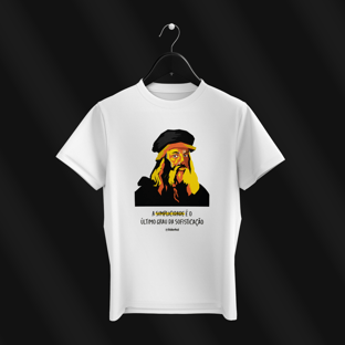 Nome do produtoCamiseta - Simplicidade, Da Vinci