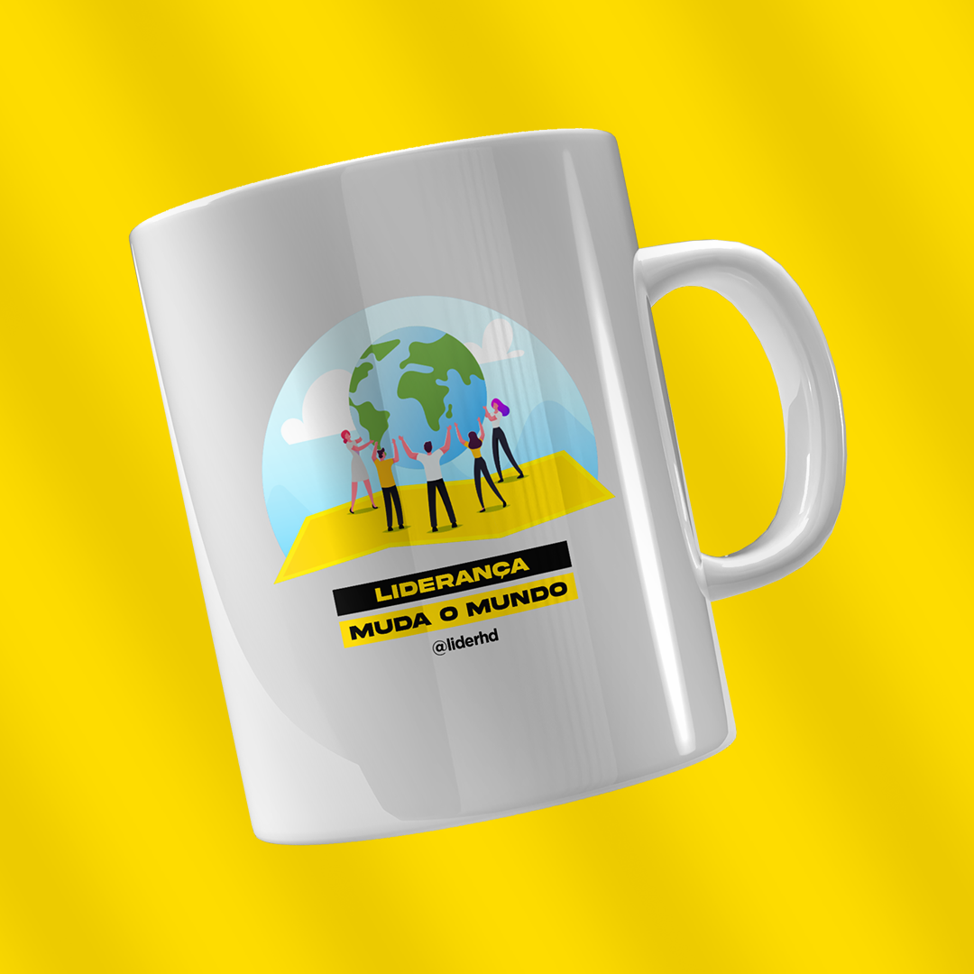 Caneca - Liderança muda o mundo