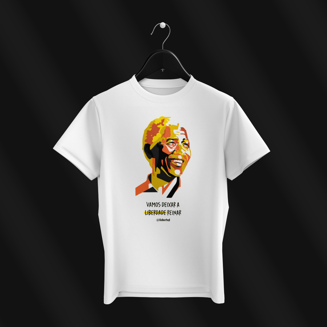 Camiseta - Liberdade, Mandela