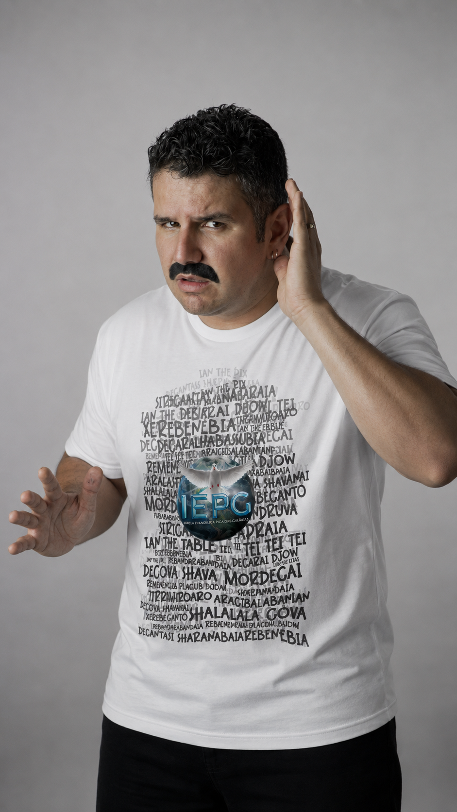 Nome do produto  Línguas Estranhas - T-Shirt Prime