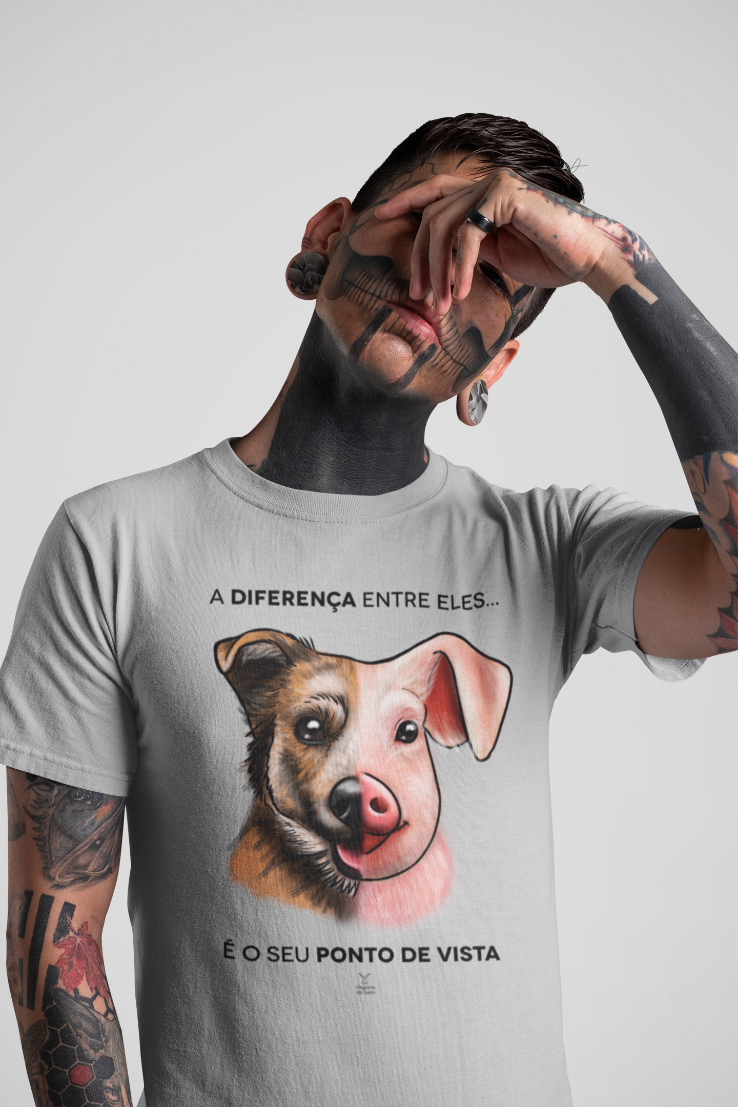 CAMISETA UNISSEX - PONTO DE VISTA