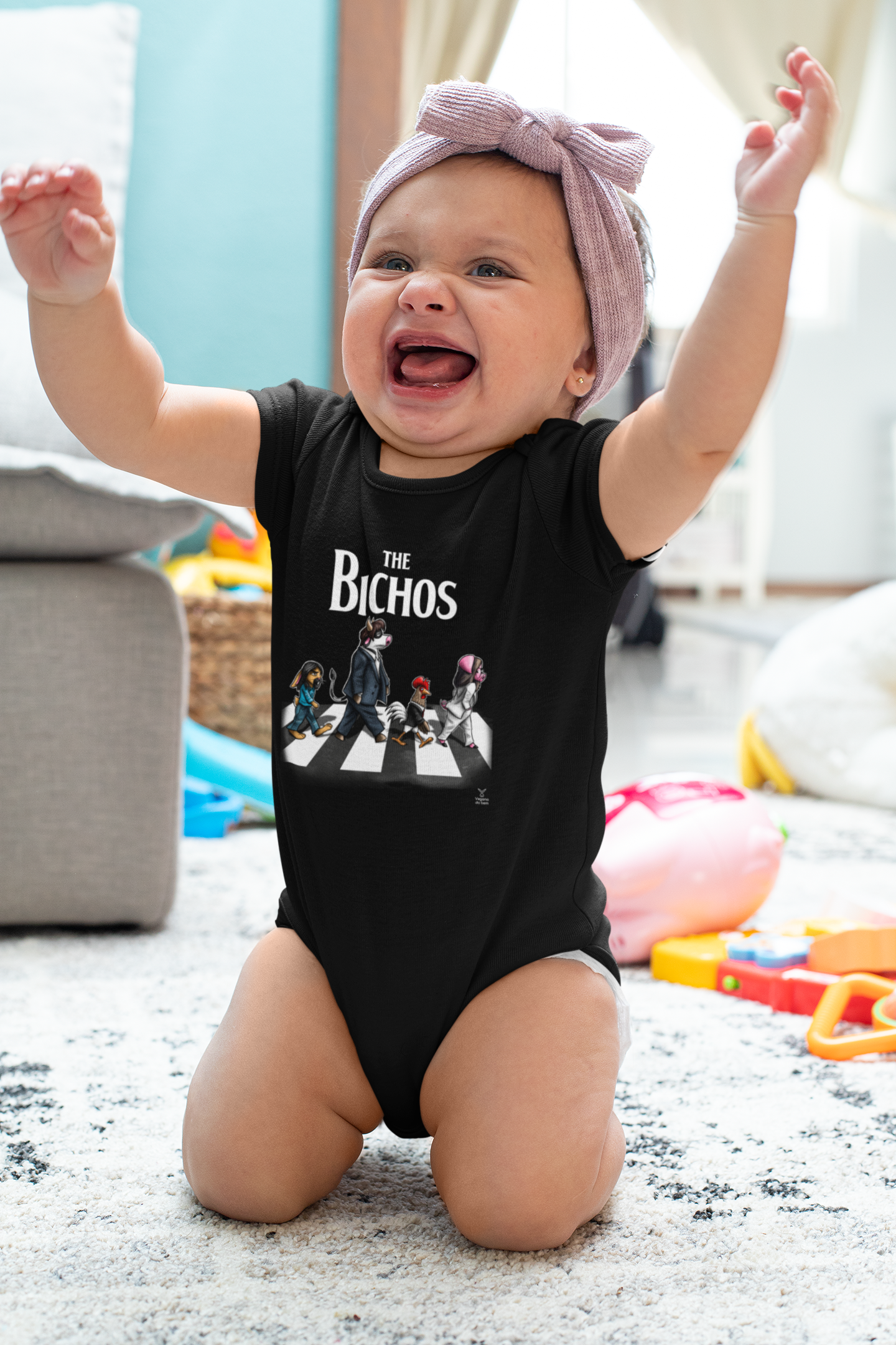 BODY INFANTIL - THE BICHOS PRETO