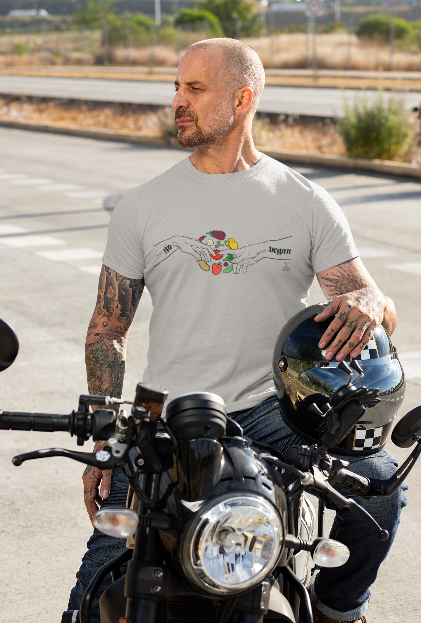 CAMISETA UNISSEX - GO VEGAN