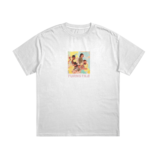 Nome do produto TURNSTILE - CAMISETA - PRETA E BRANCA