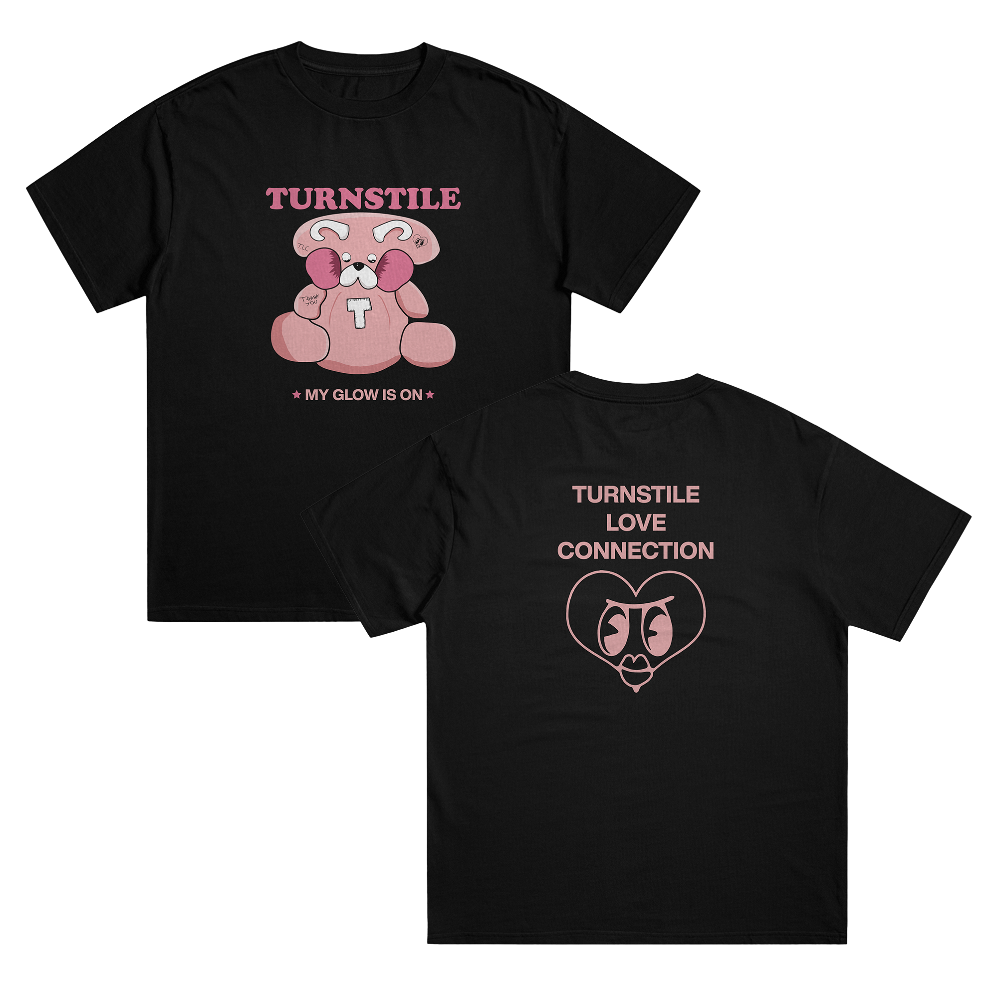 TURNSTILE - CAMISETA - FRENTE E COSTAS