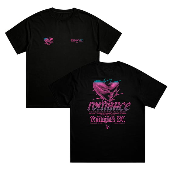 FONTAINES D.C. - CAMISETA - FRENTE E COSTAS