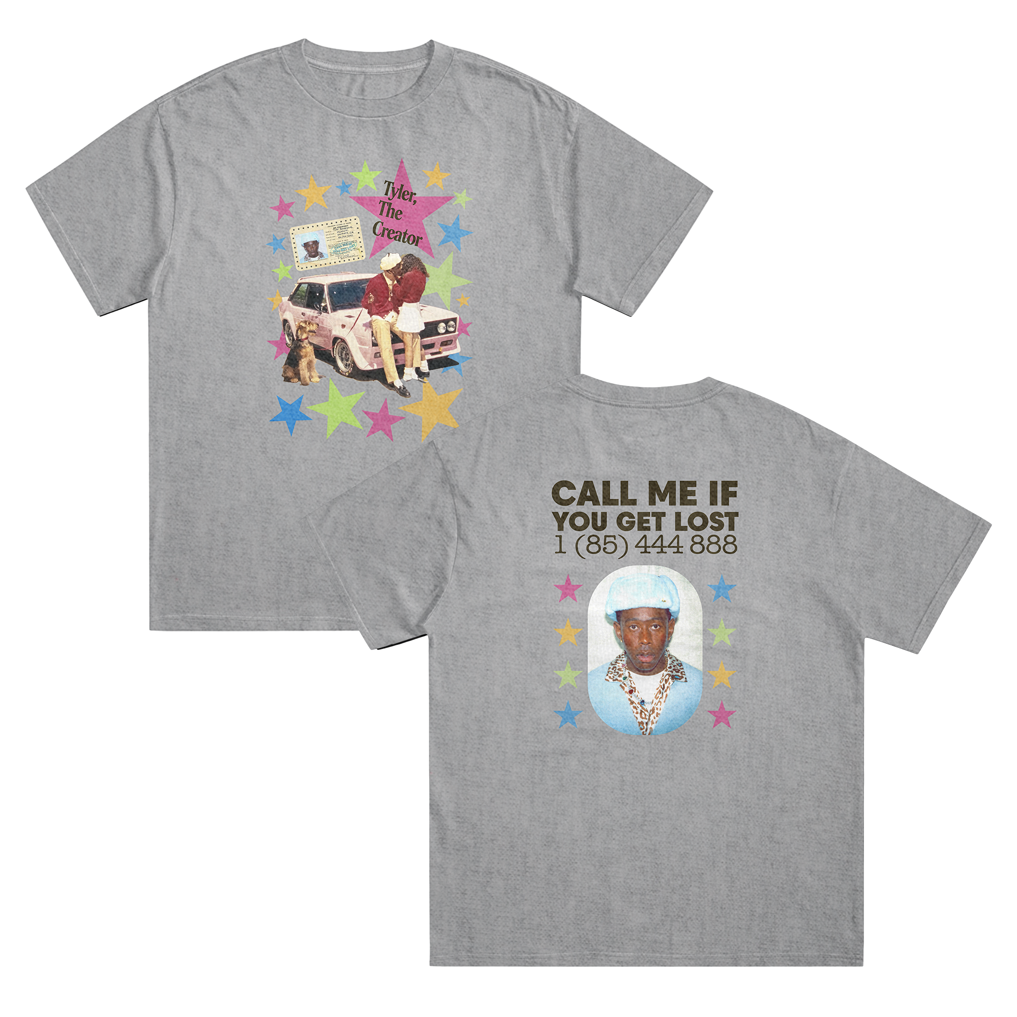 TYLER THE CREATOR - CAMISETA - FRENTE E COSTAS