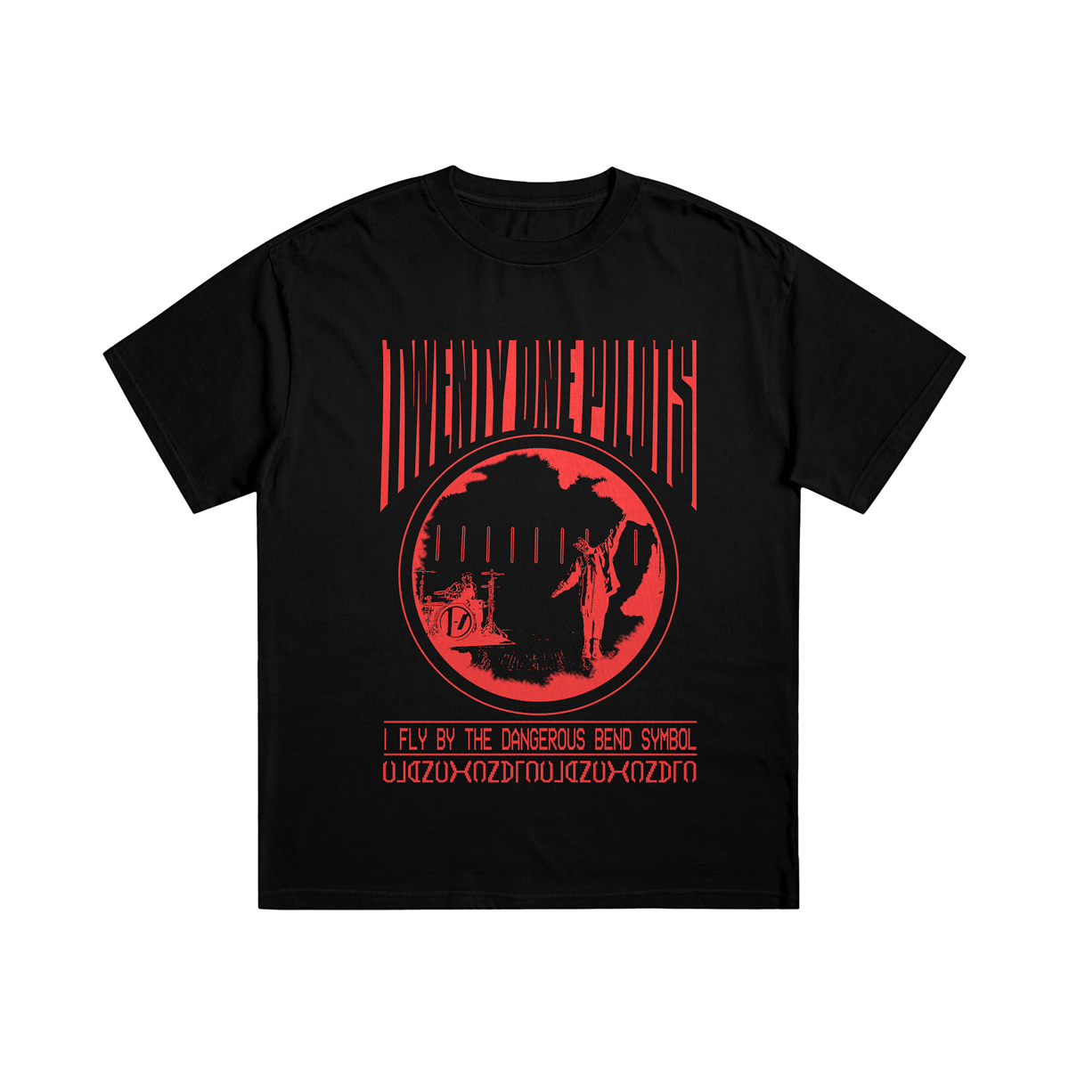 Nome do produto: TWENTY ONE PILOTS - CAMISETA (preta&branca) - CLANCY