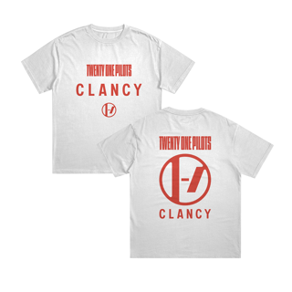 Nome do produto TWENTY ONE PILOTS - CAMISETA (preta&branca) - CLANCY