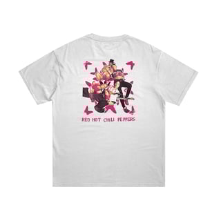Nome do produto RED HOT CHILI PEPPERS - CAMISETA - FRENTE E COSTAS