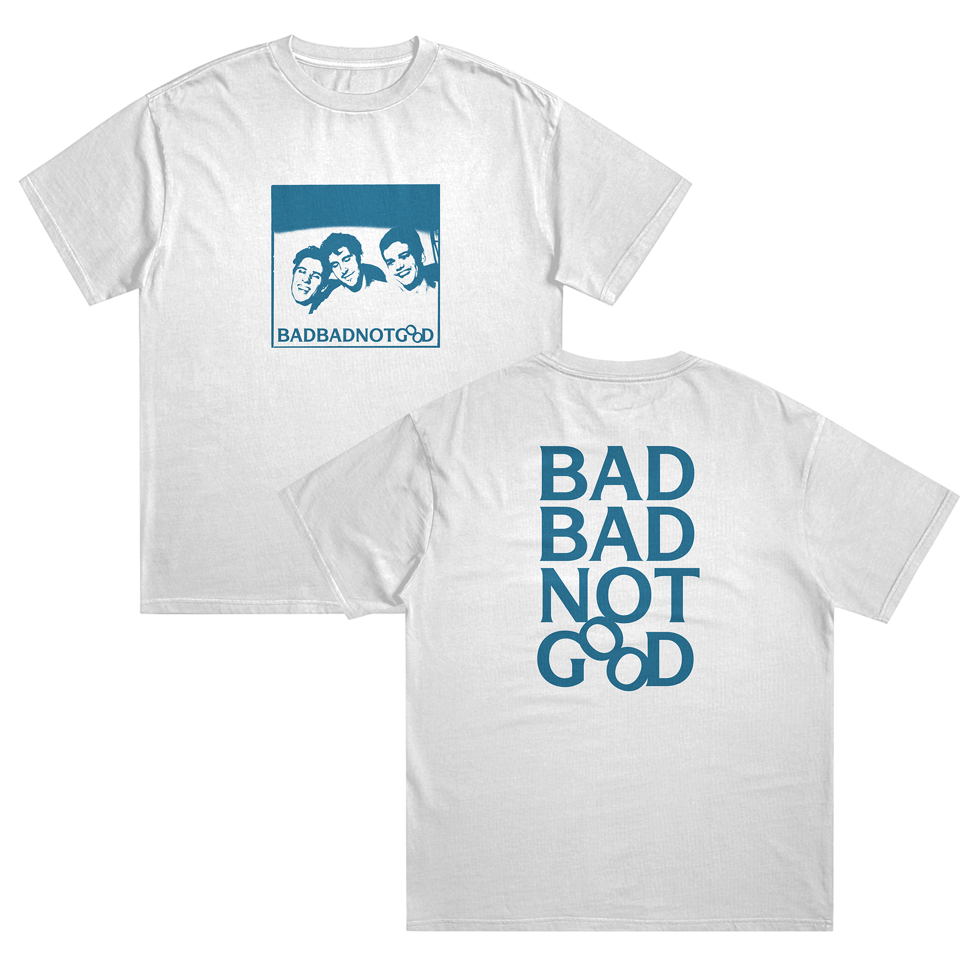 BADBADNOTGOOD - CAMISETA - FRENTE E COSTAS