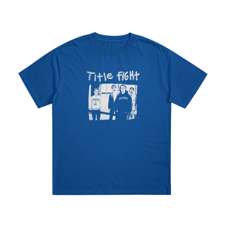 Nome do produto TITLE FIGHT - CAMISETA - VINHO, AZUL E PRETA