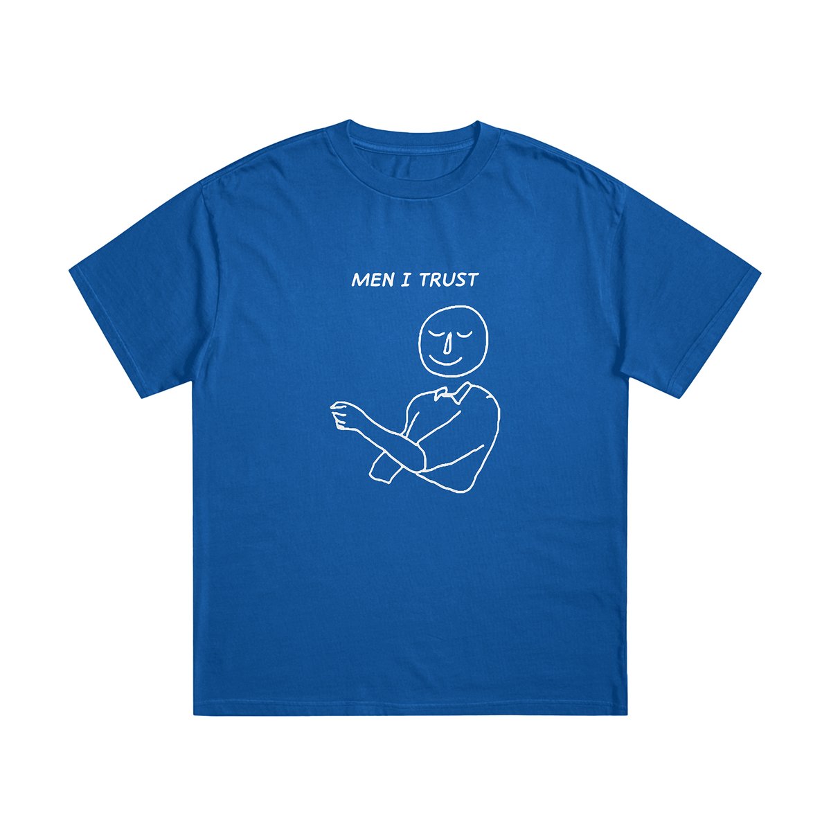 Nome do produto: MEN I TRUST - CAMISETA - AZUL E PRETA