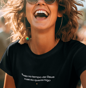 Nome do produto  Tudo no Tempo de Deus, Mas Eu Queria Logo