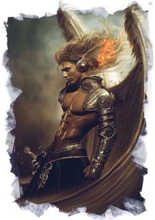 Cam. Unissex - Anjo de Batalha