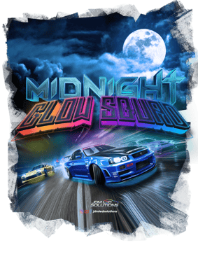 Cam. Unissex - Midnight Glow Squad - JDM Led