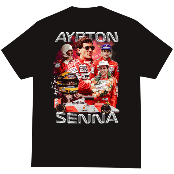 Camiseta Ayrton Senna