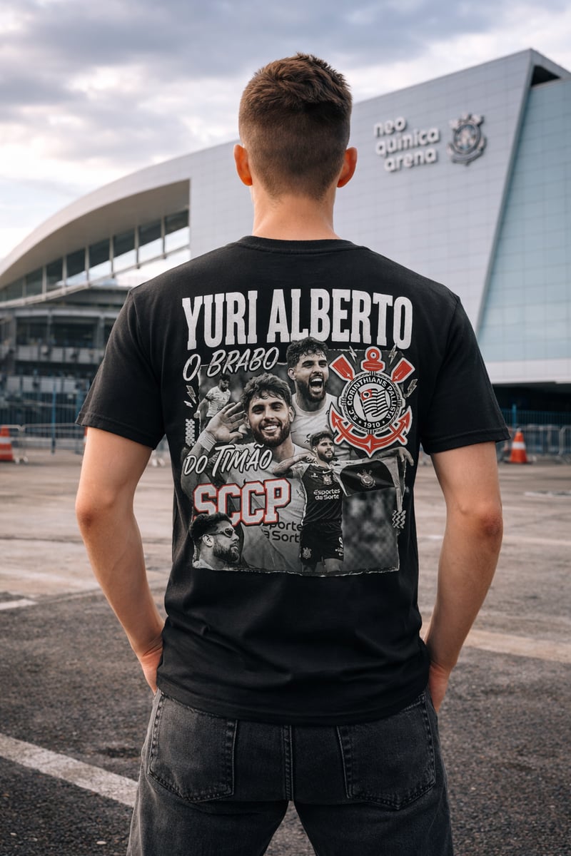 Nome do produto: Camiseta do Yuri Alberto 