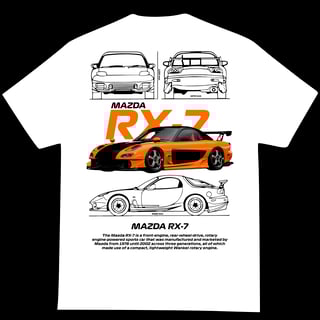 Nome do produto Camiseta Mazda RX-7