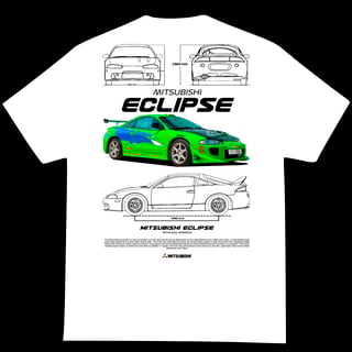 Nome do produto Camiseta Mitsubishi Eclipse