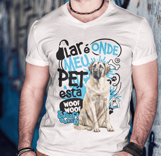 Camisa Tecido Unissex - Lar de Pet - Kangal