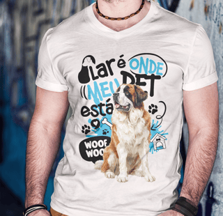 Camisa Tecido - ( Prime ) - Lar de Pet - São Bernardo