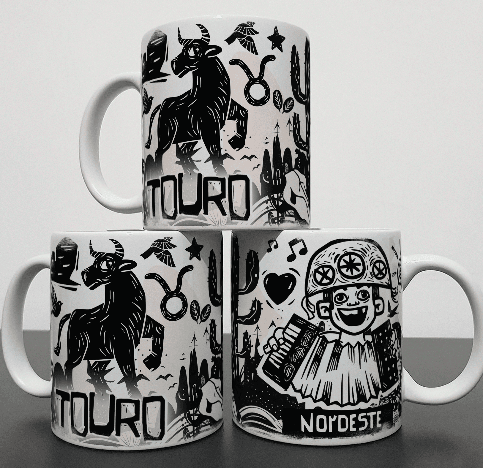 Caneca - Signos Nordestinos - Touro