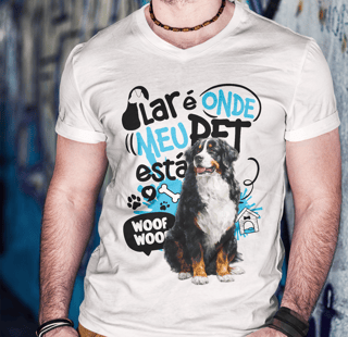 Camisa Tecido - ( Prime ) - Lar de Pet - Bernese