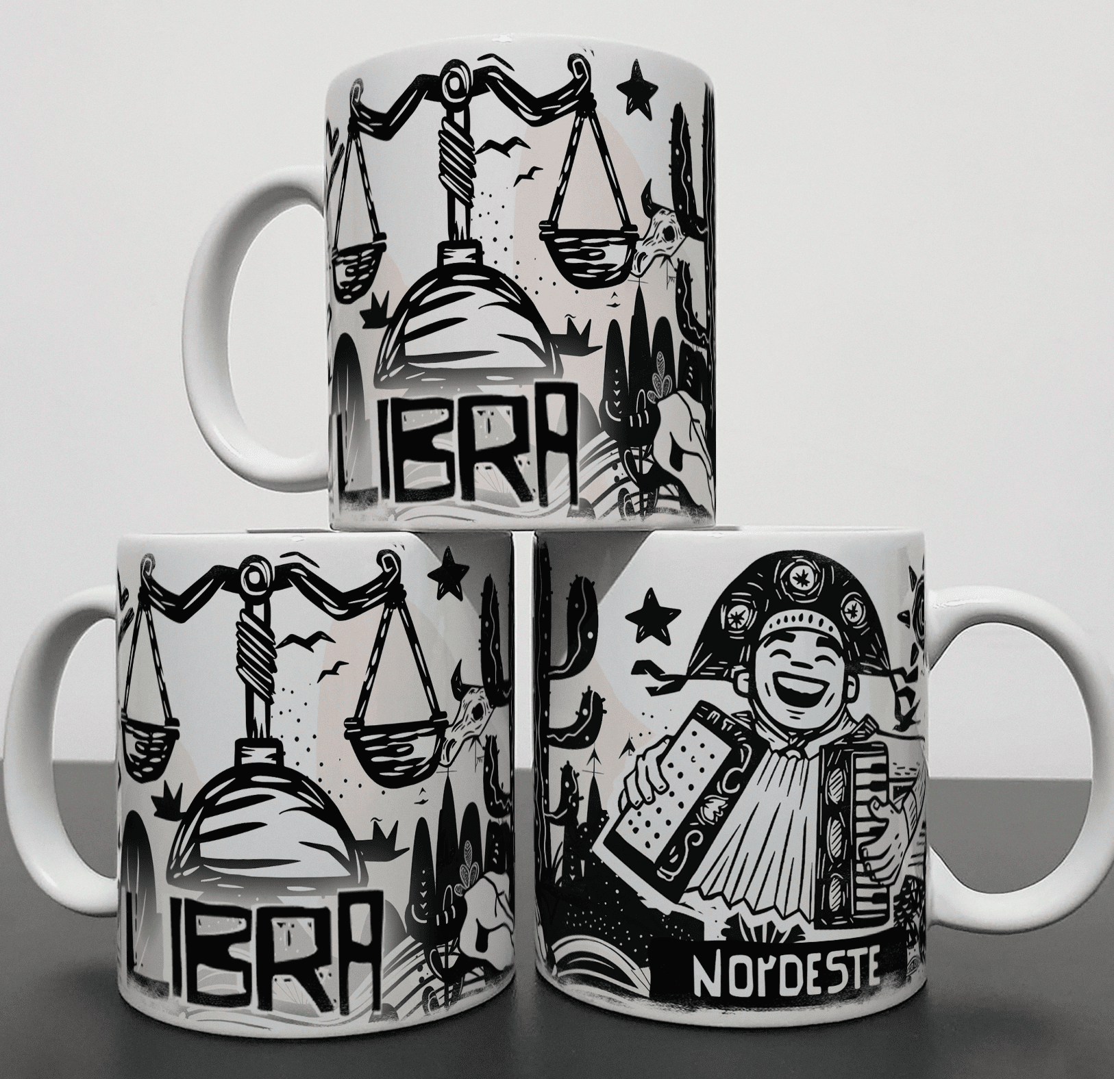 Caneca - Signos Nordestinos - Libra