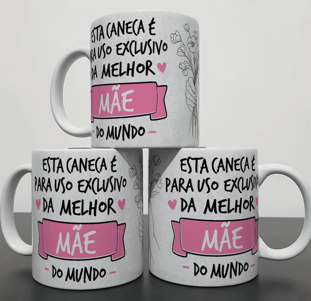 Nome do produto: Caneca uso Exclusivo - Mãe