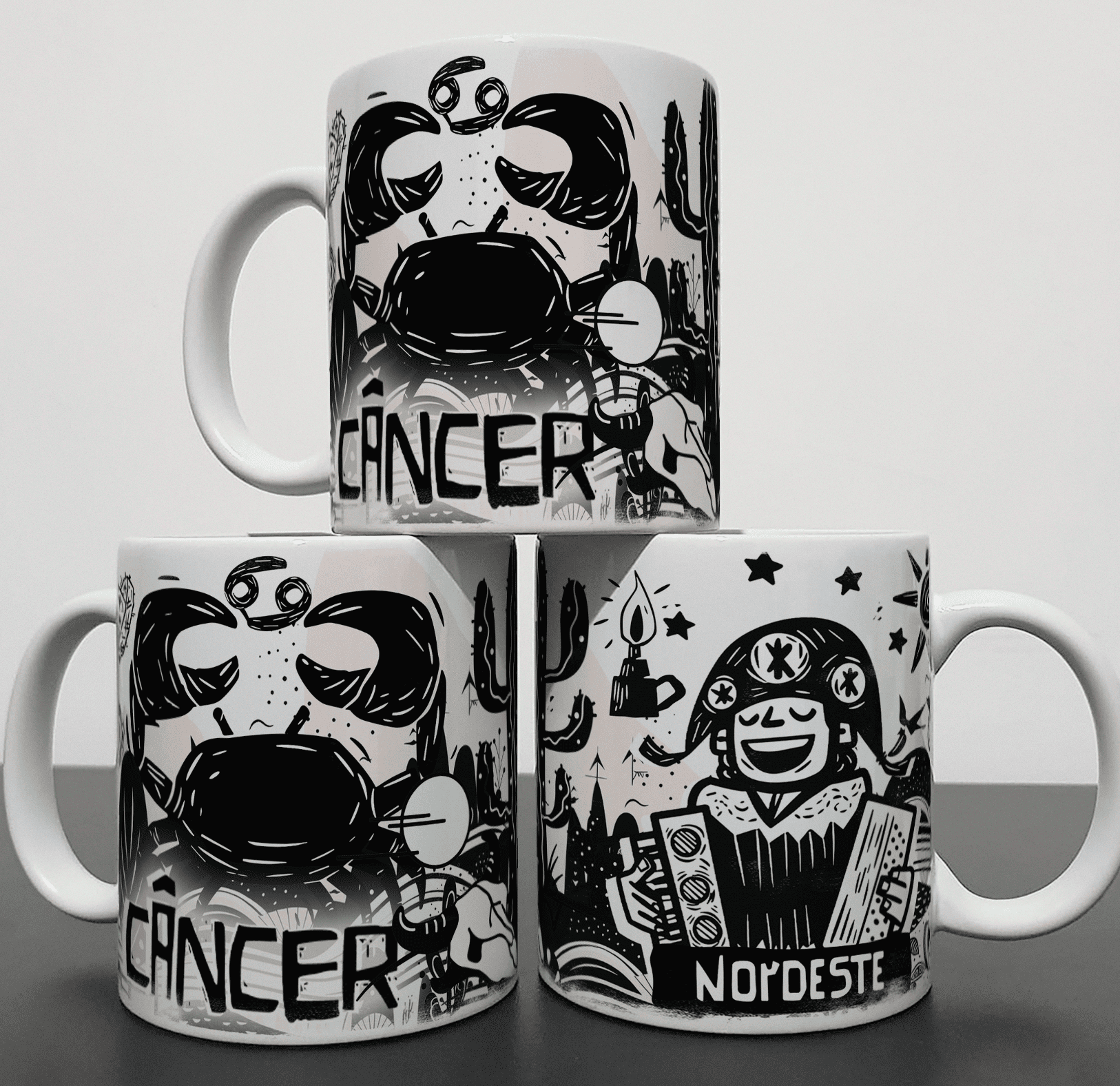 Caneca - Signos Nordestinos - Câncer
