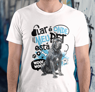 Nome do produto Camisa Tecido - ( Quality ) - Lar de Pet - Cane Corso