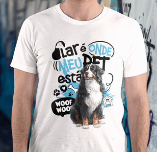 Camisa Tecido - ( Quality ) - Lar de Pet - Bernese