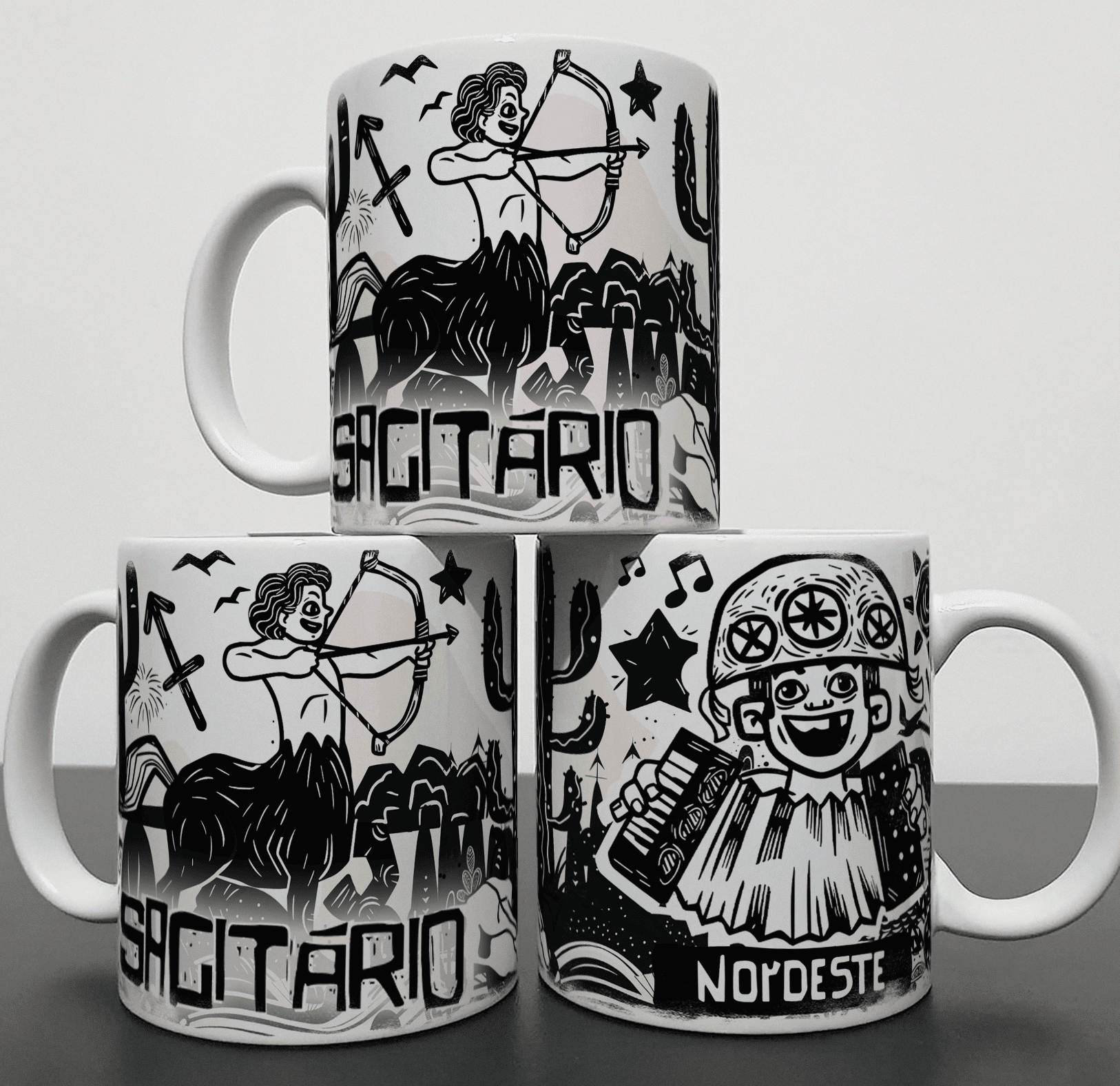 Caneca - Signos Nordestinos - Sagitário