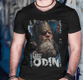 Nome do produto Camisa Tecido - ( Prime ) - Norse Mythology - Odin