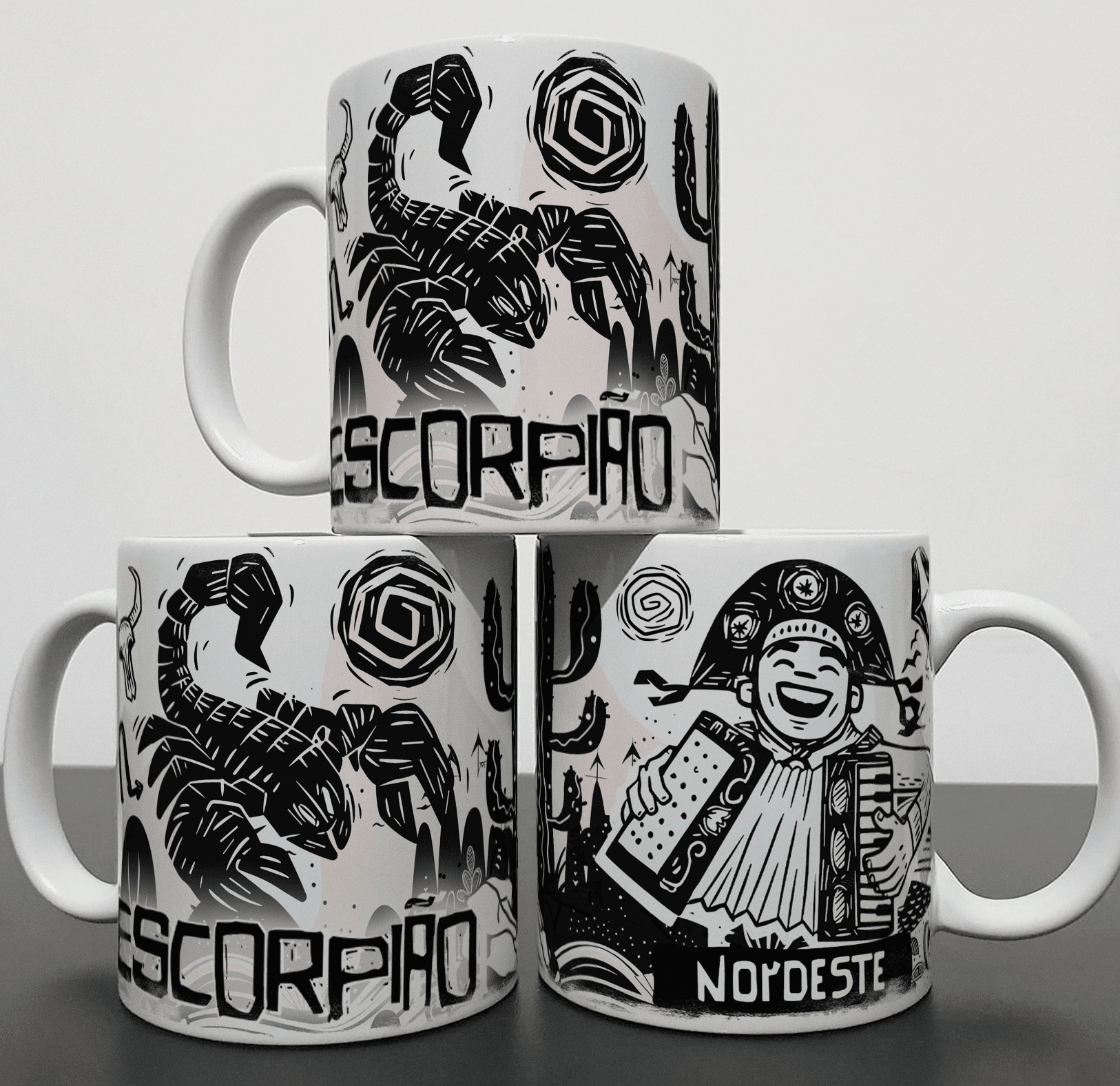 Caneca - Signos Nordestinos - Escorpião