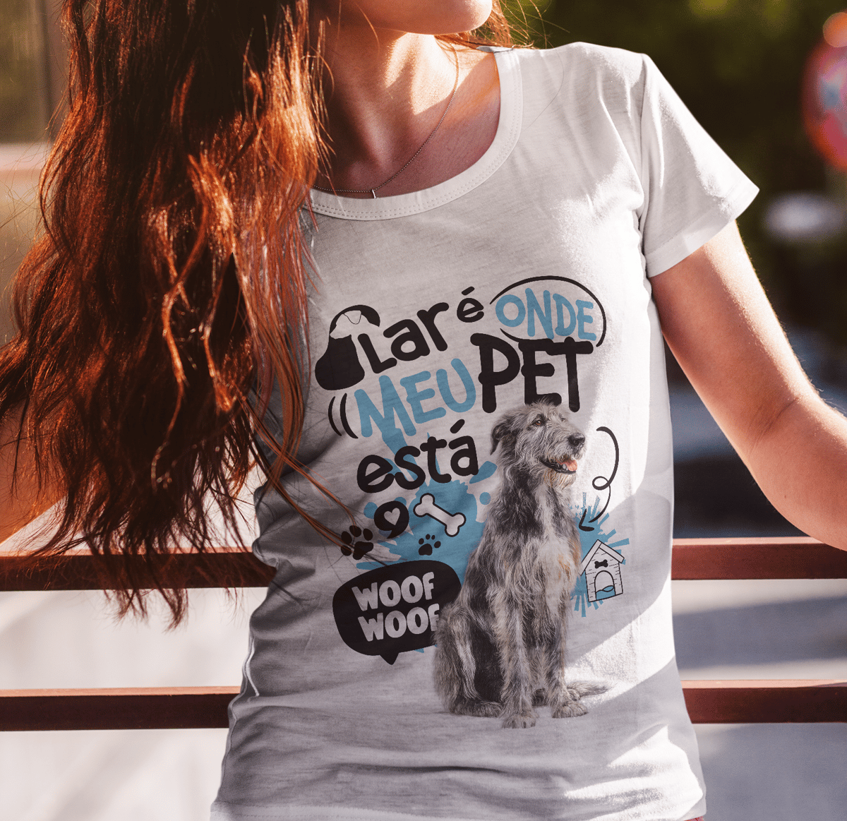 Nome do produto: BabyLong Tecido - ( Quality ) - Lar de Pet - Lébrel irlandês