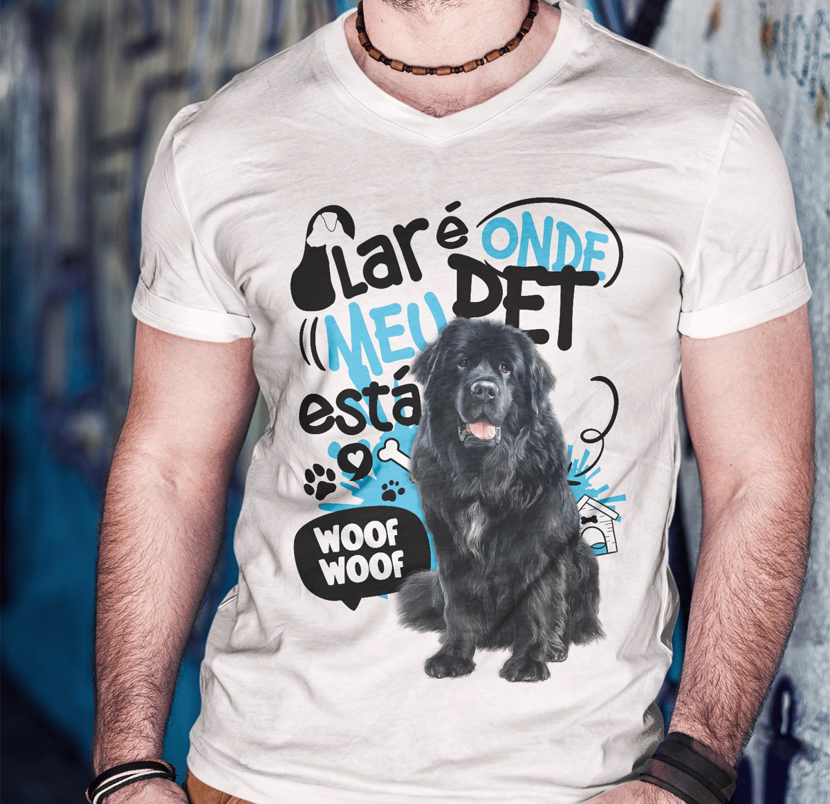 Nome do produto: Camisa Tecido - ( Prime ) - Lar de Pet - Terra Nova