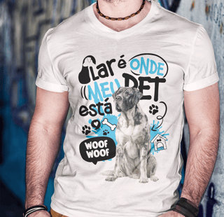 Camisa Tecido - ( Prime ) - Lar de Pet - Cão de Gado Transmontano