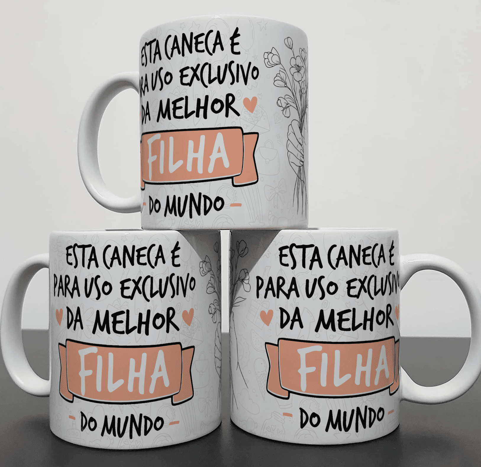 Nome do produto: Caneca uso Exclusivo - Filha