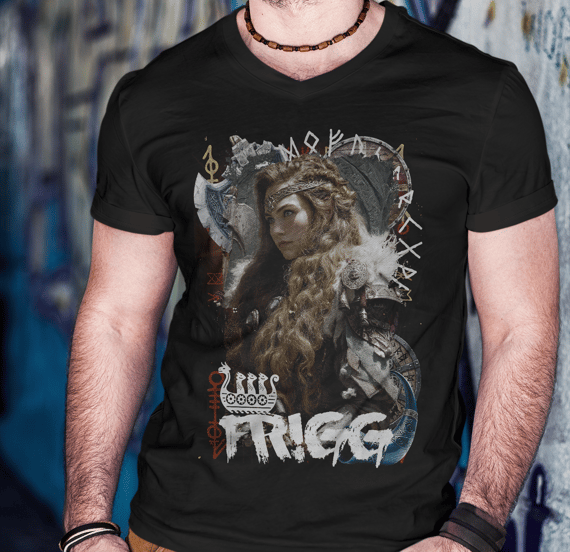 Camisa Tecido Unissex - Norse Mythology - Frigg