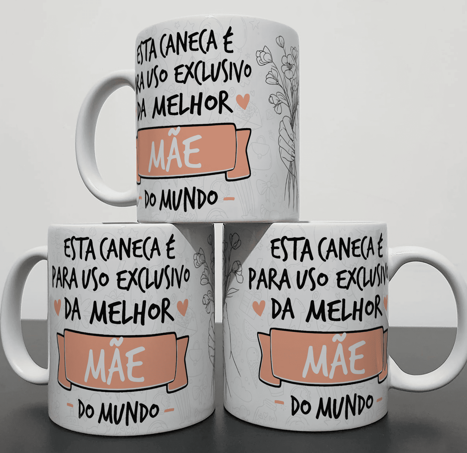 Nome do produto: Caneca uso Exclusivo - Mãe