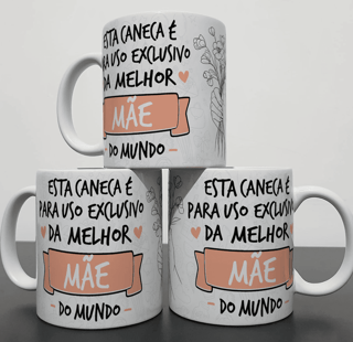 Caneca uso Exclusivo - Mãe