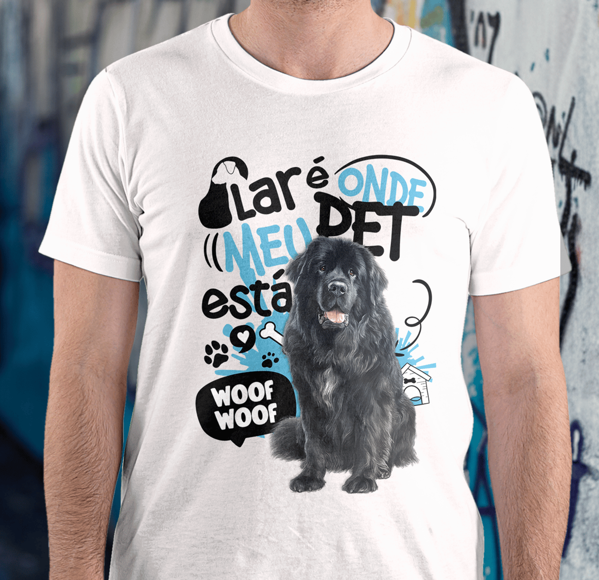 Nome do produto: Camisa Tecido - ( Quality ) - Lar de Pet - TerraNova