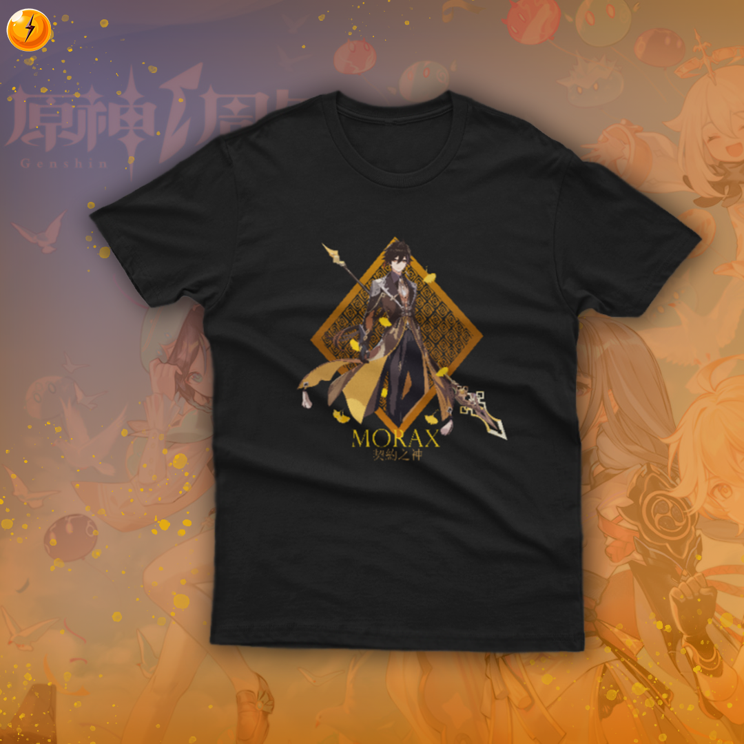 Camiseta Genshin Impact - Morax Impact